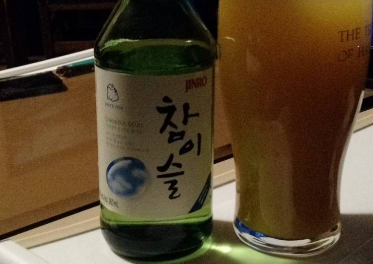 Simple Way to Make Any-night-of-the-week Canadian Pineapple SOJU Express