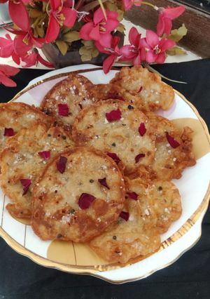 A picture of Malpua Without Sugar Syrup.