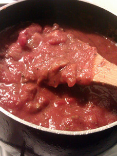 A picture of Granny Sue's Simple Spagetti Sauce.