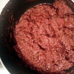 A picture of Storm Spaghetti sauce (single man spaghetti).