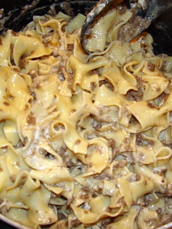Easy Steps to Make Recipe taisen&#39;s beef stroganoff that is Delicious, Tasty}