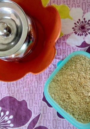 A picture of Kandi podi.