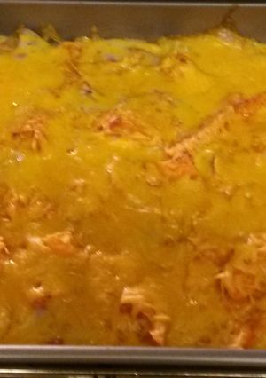 A picture of Nana's King Ranch casserole.