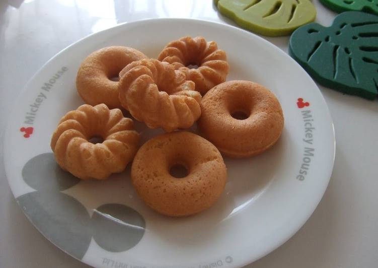 Steps to Prepare Super Quick Homemade Baked Okara Mini Donuts