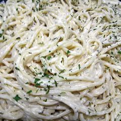 A picture of supper easy spaghetti.