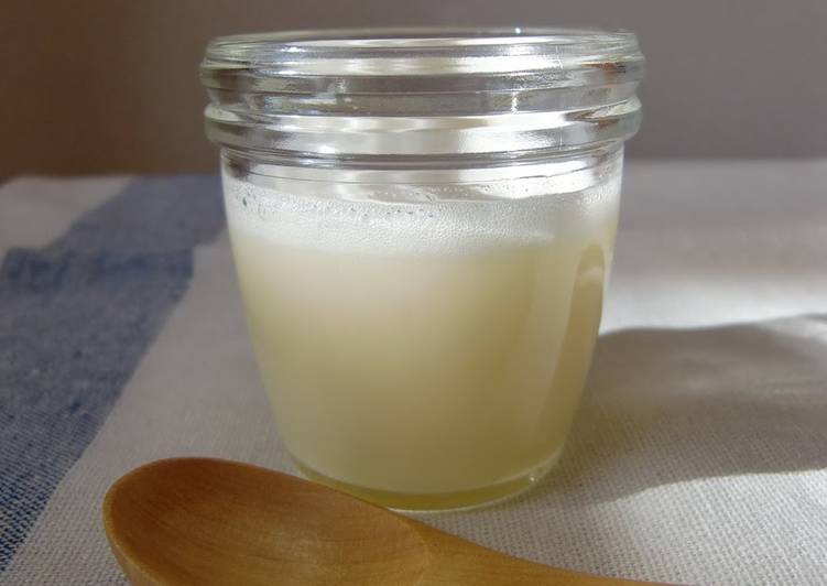 A Bit of Homemade Condensed Milk in the