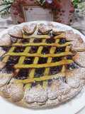 Crostata con pasta frolla all'avocado