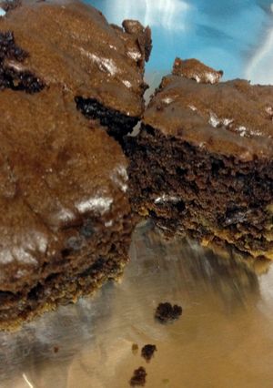 A picture of Chocolate Peanut Butter Goodness Bars.