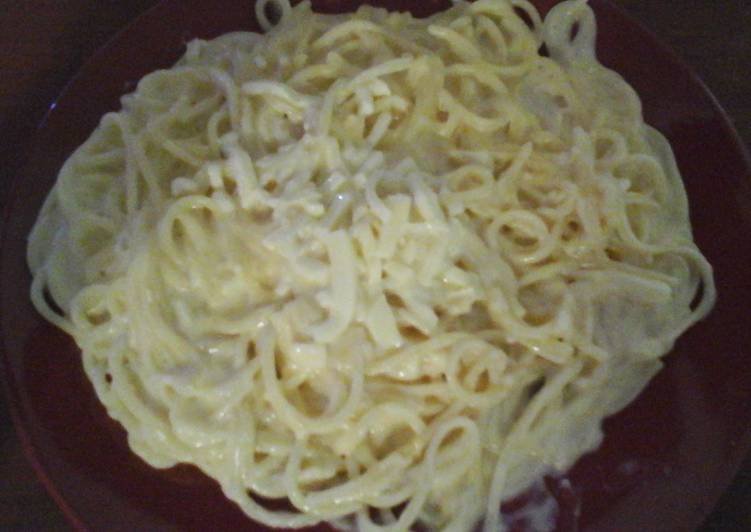 Simple Way to Prepare Favorite My Spaghetti  and Cheese Bake 😄