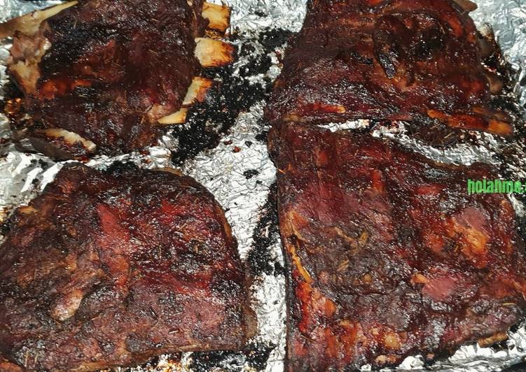 Simple Way to Prepare Any-night-of-the-week Barbeque Prime Pork Shoulder Ribs