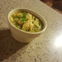 A picture of Poblano Chowder.