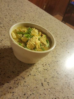 A picture of Poblano Chowder.