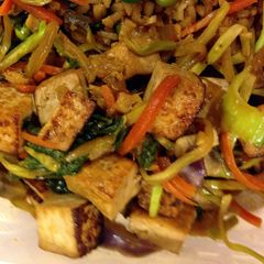 A picture of Parker's Vegetarian Teriyaki.