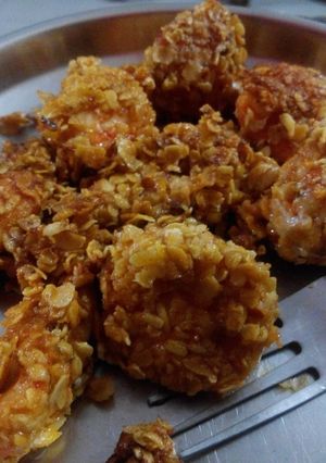 A picture of Chicken with Oats..