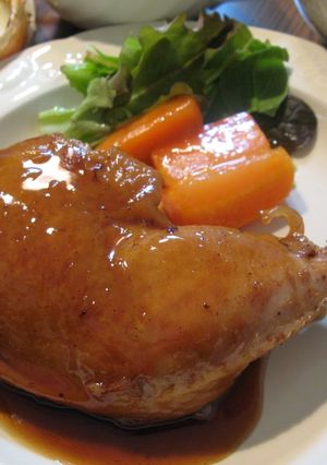 A picture of Sweet and Salty Juicy Bone-In Chicken.