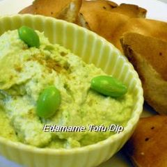 A picture of Healthy Edamame and Tofu Dip.