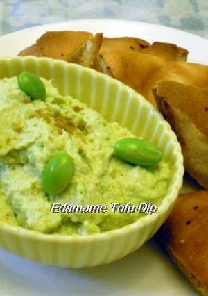 A picture of Healthy Edamame and Tofu Dip.