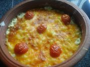 A picture of cherry tomato pasta