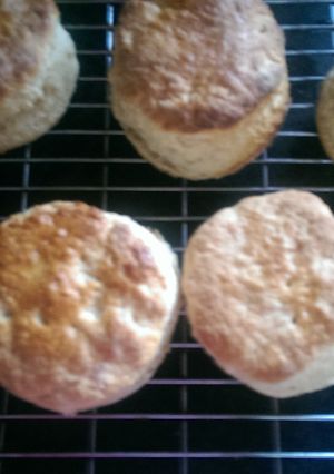 A picture of Mandys sweet scones/biscuits.
