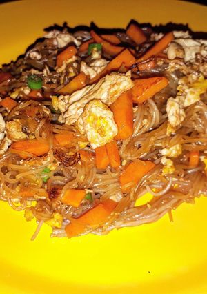 Foto resep Bihun Goreng Pedas Vegetarian