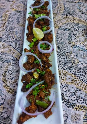 A picture of Beef Chatkhara boti.