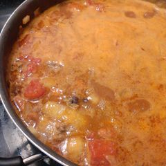A picture of Protein Filled Taco Soup.