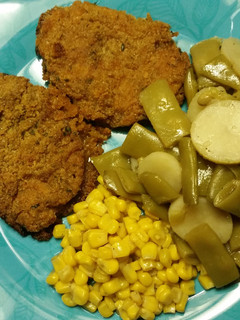 A picture of Baked pork chops.