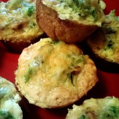 A picture of Quick quiche in a cup.