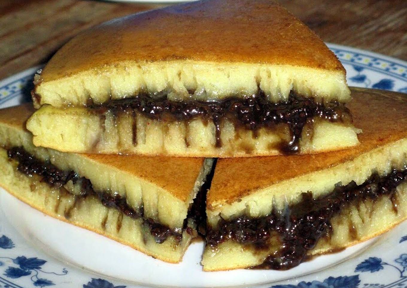 Sweet Martabak (sweet Indonesian pancakes)