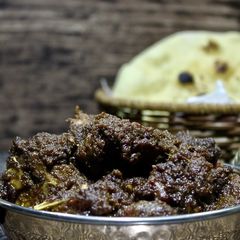Kosha Mangsho (Mutton Bhuna Masala) A picture of Kosha Mangsho (Mutton Bhuna Masala).