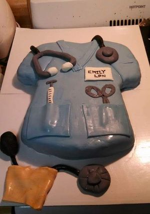 A picture of TL's homemade fondant.