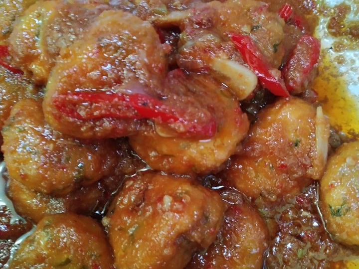 Langkah Mudah untuk Menyiapkan Resep Perkedel tahu masak kecap yang Uenak Anti Ribet, Sempurna