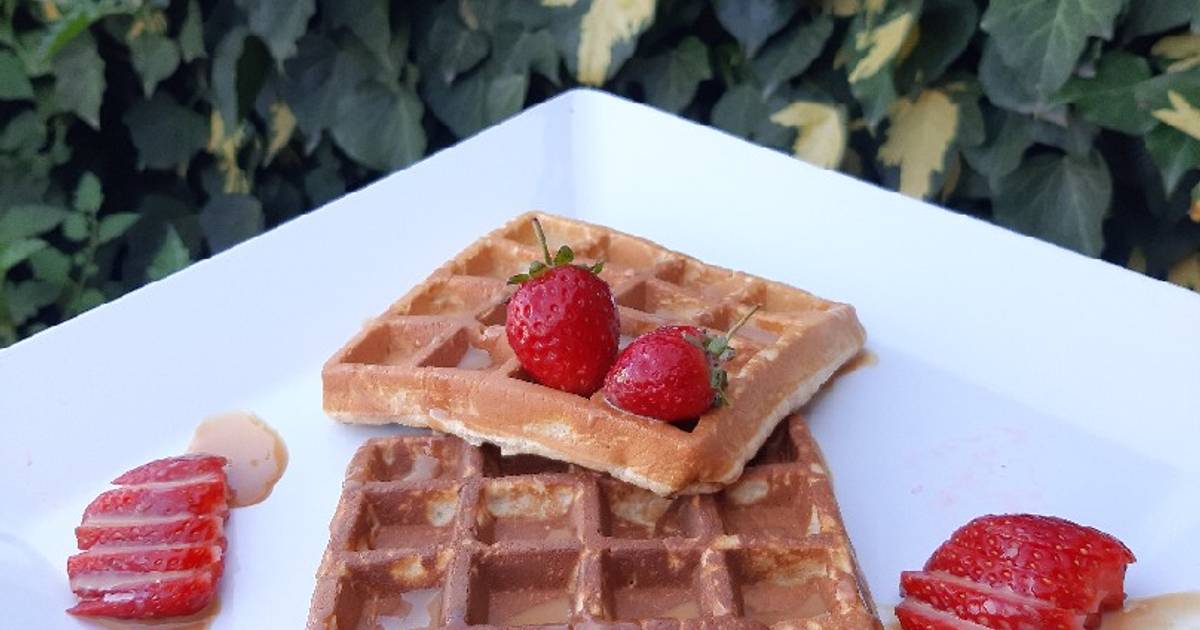 Waffle sin wafflera 381 recetas caseras Cookpad