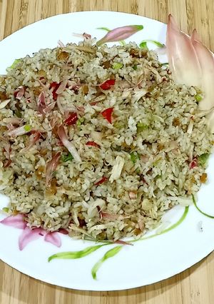 Foto resep Nasi goreng cabe ijo kecombrang