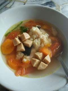 Foto resep Sup Bening Sosis n Fillet Ikan