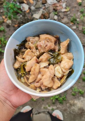 Foto resep Ayam Kukus Jamur