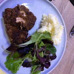 Colombia: Breaded pork cutlet A picture of Colombia: Breaded pork cutlet.