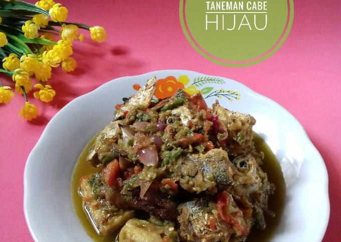 Resep: Sambal Ikan Taneman Cabe Hijau Irit Anti Gagal