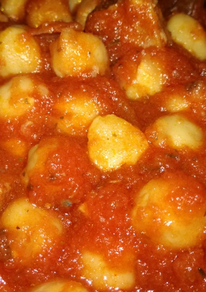 Una foto de Garbanzos con tomate