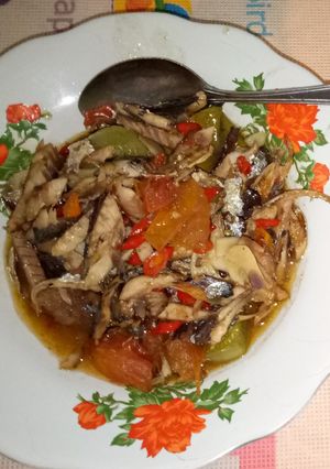 Foto resep Tumis pindang suwir mentega