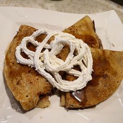 A picture of Crepes (Pan Cake).