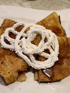 A picture of Crepes (Pan Cake).