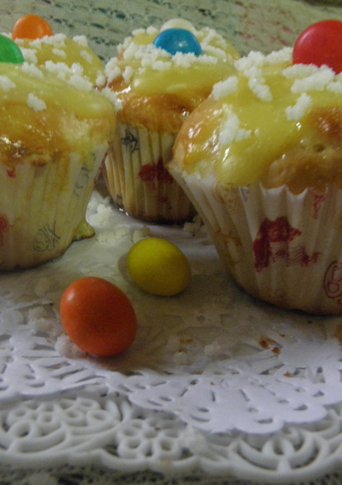 Una foto de Rosca de Pascua muffins