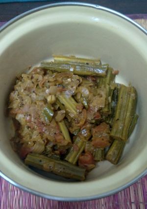A picture of Drumstick masala.