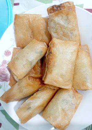Foto resep Lumpia goreng (isi mie,telur dan sayur)