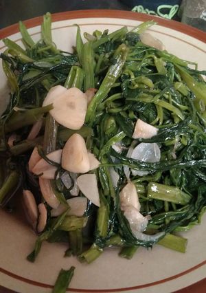 Foto resep Tumis kangkung tidak pedas