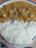 Locro, casi charquicán si no fuera por el choclo