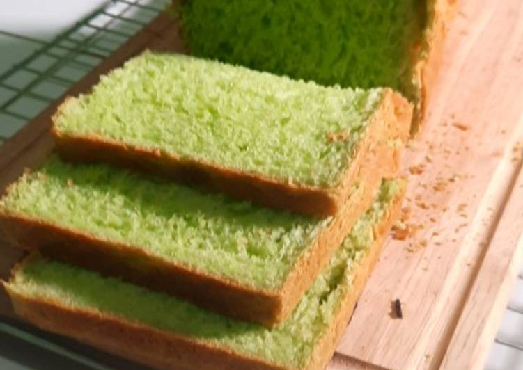 Resep Roti Tawar Pandan ulen yang Enak