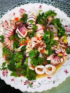 Gambar Sotong Stim Ala Thai