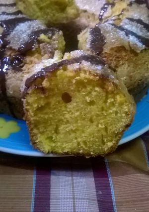 A picture of Blender Pumpkin Cake.